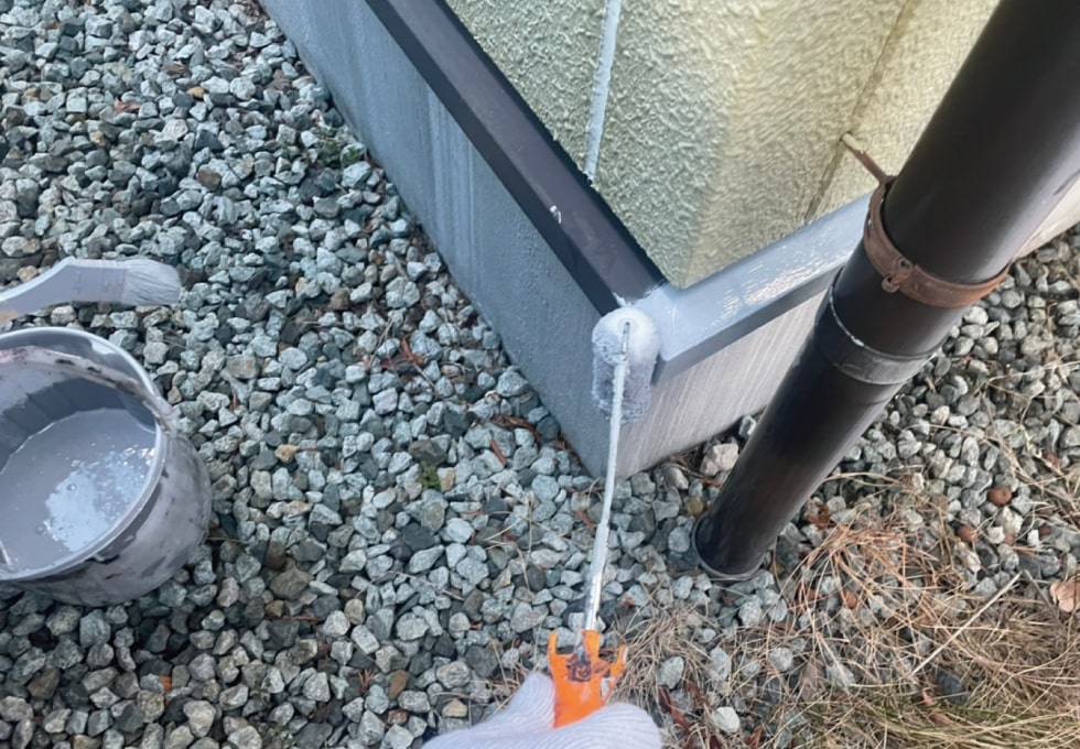 鉄部下塗り（岩沼市SY様低）