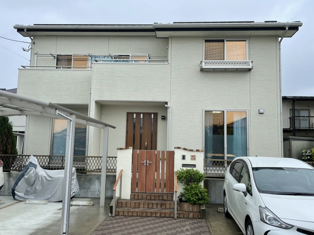 施工前の住宅(正面写真)