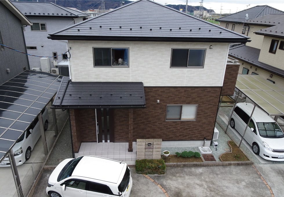 宮城県石巻市I様邸完工写真（正面）